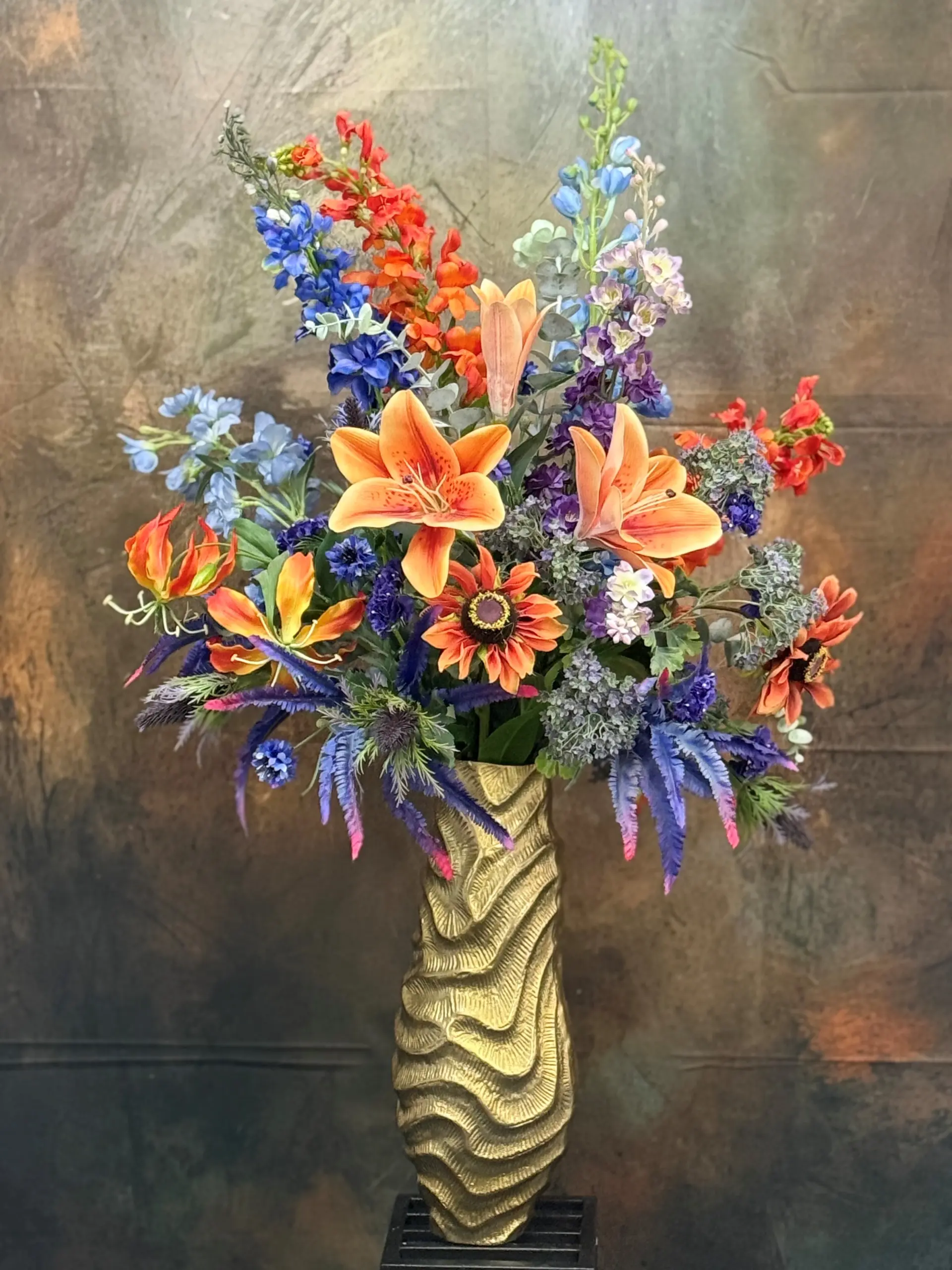 Luxe Boeket Golden Flame