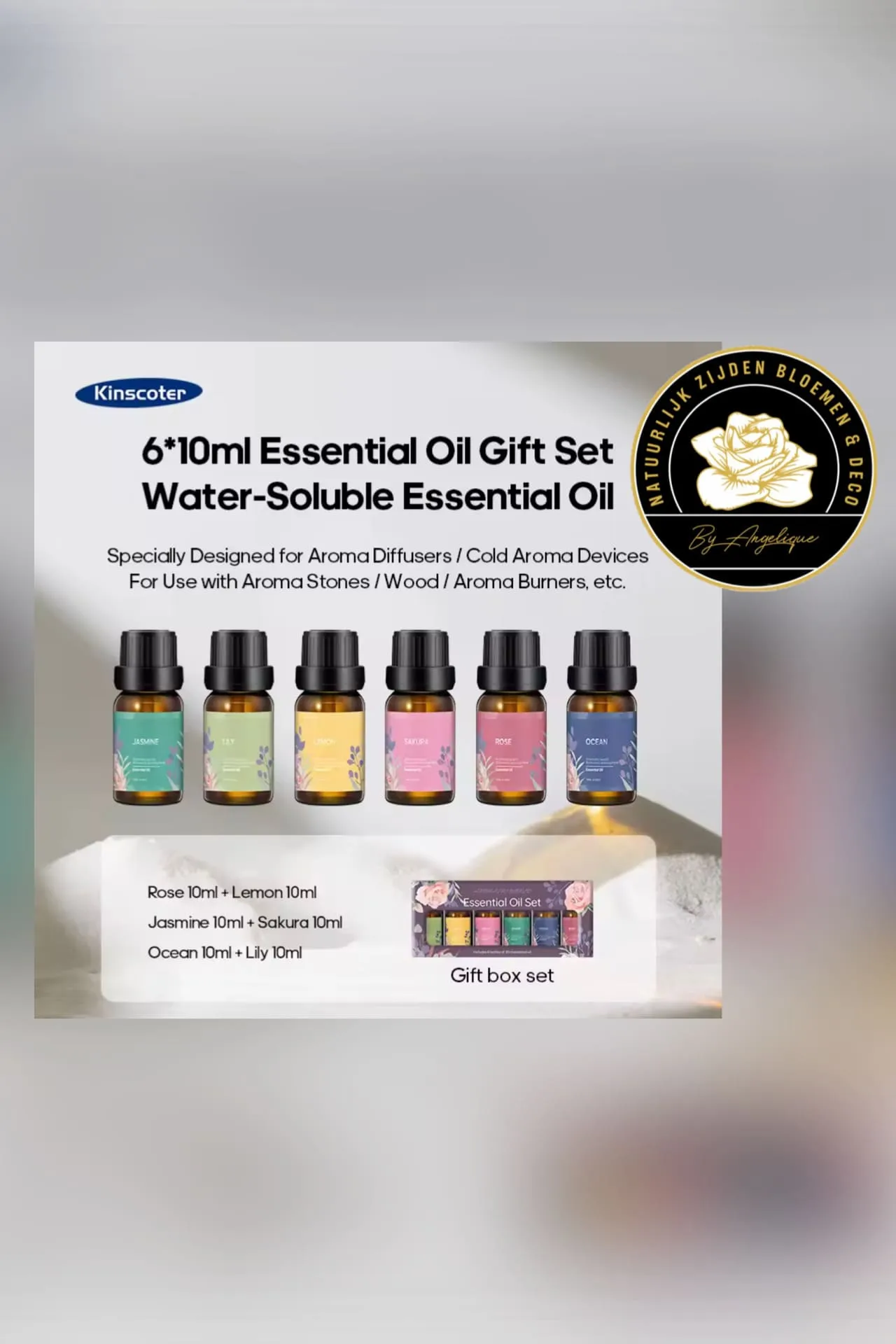 Essence Collection – Bloemige Aroma Olie Giftset