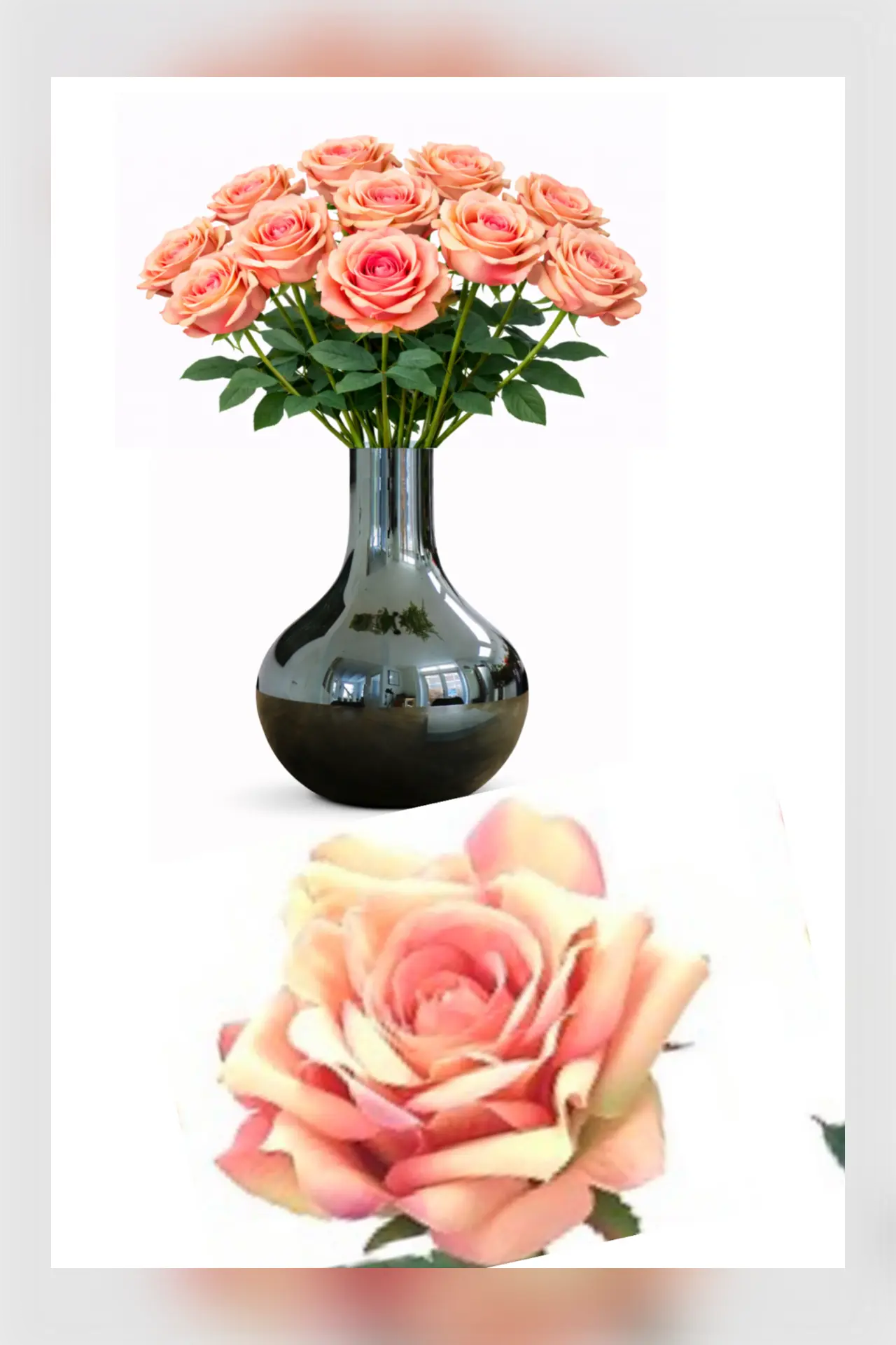 Valentijn pinky orange